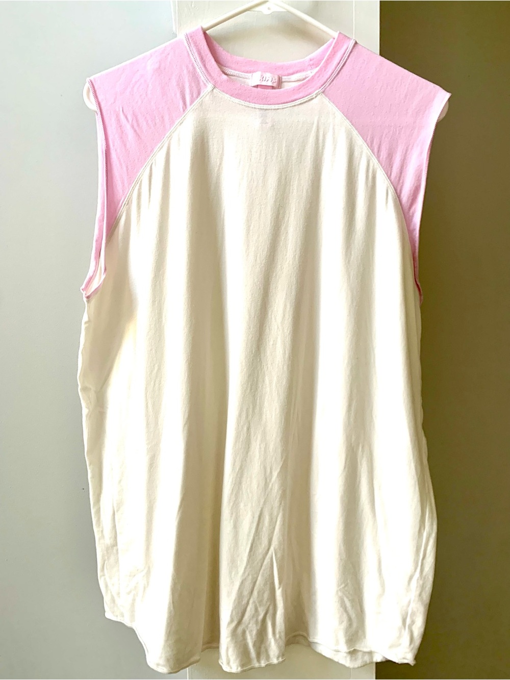 SKIMS Boyfriend Raglan Oversized Muscle Tank
